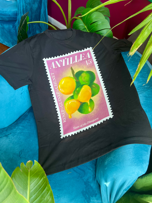 Black Stamp Kenep Cotton Relaxed T-Shirt