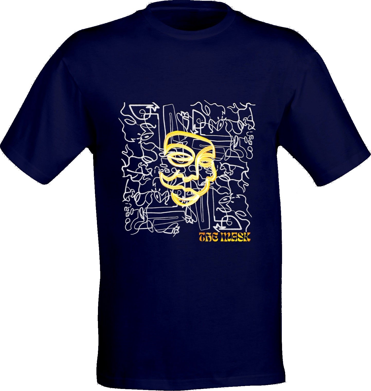 ‘THE MASK’ Line Print Tee