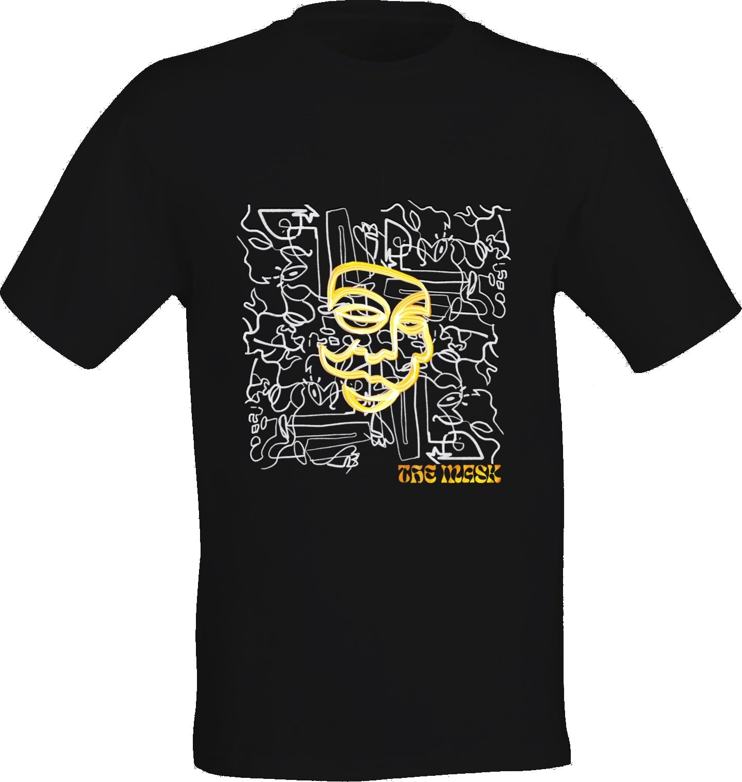 ‘THE MASK’ Line Print Tee