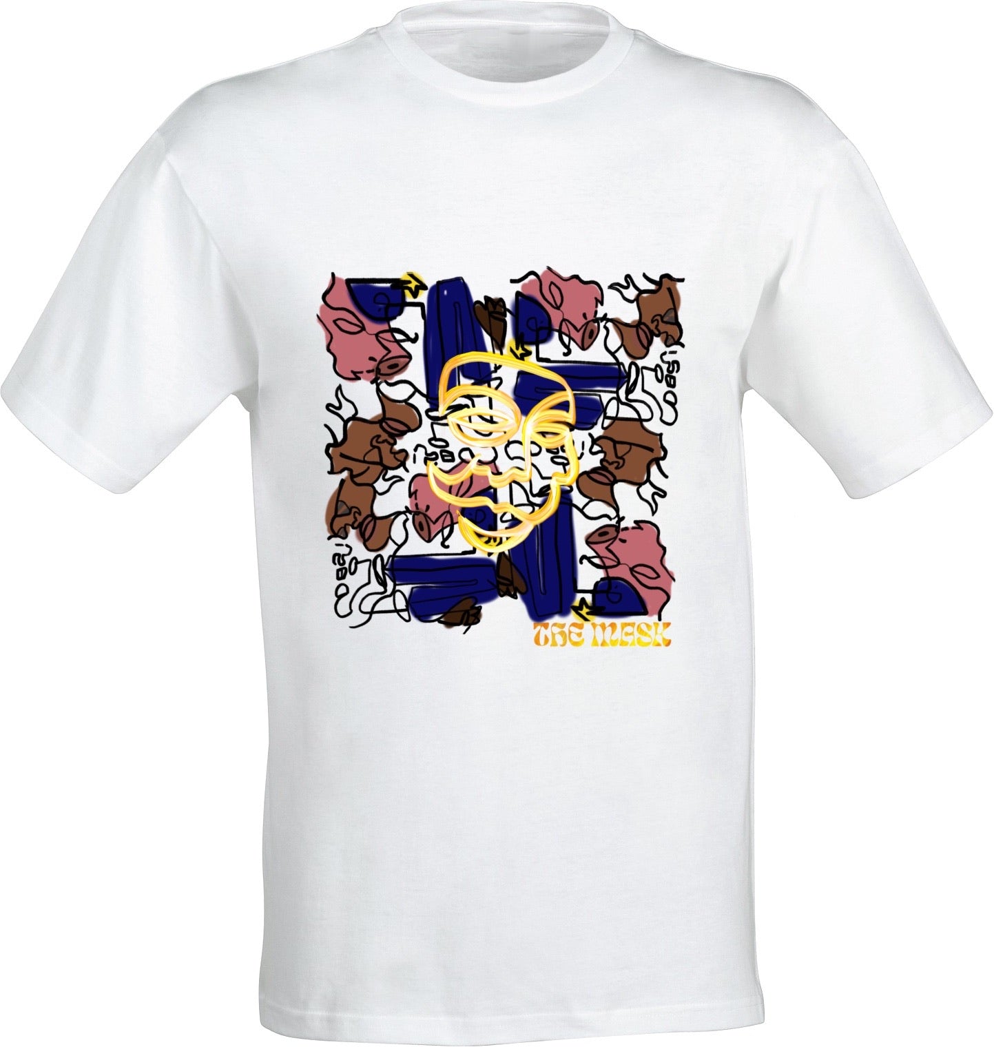 ‘THE MASK’ Color Print Tee